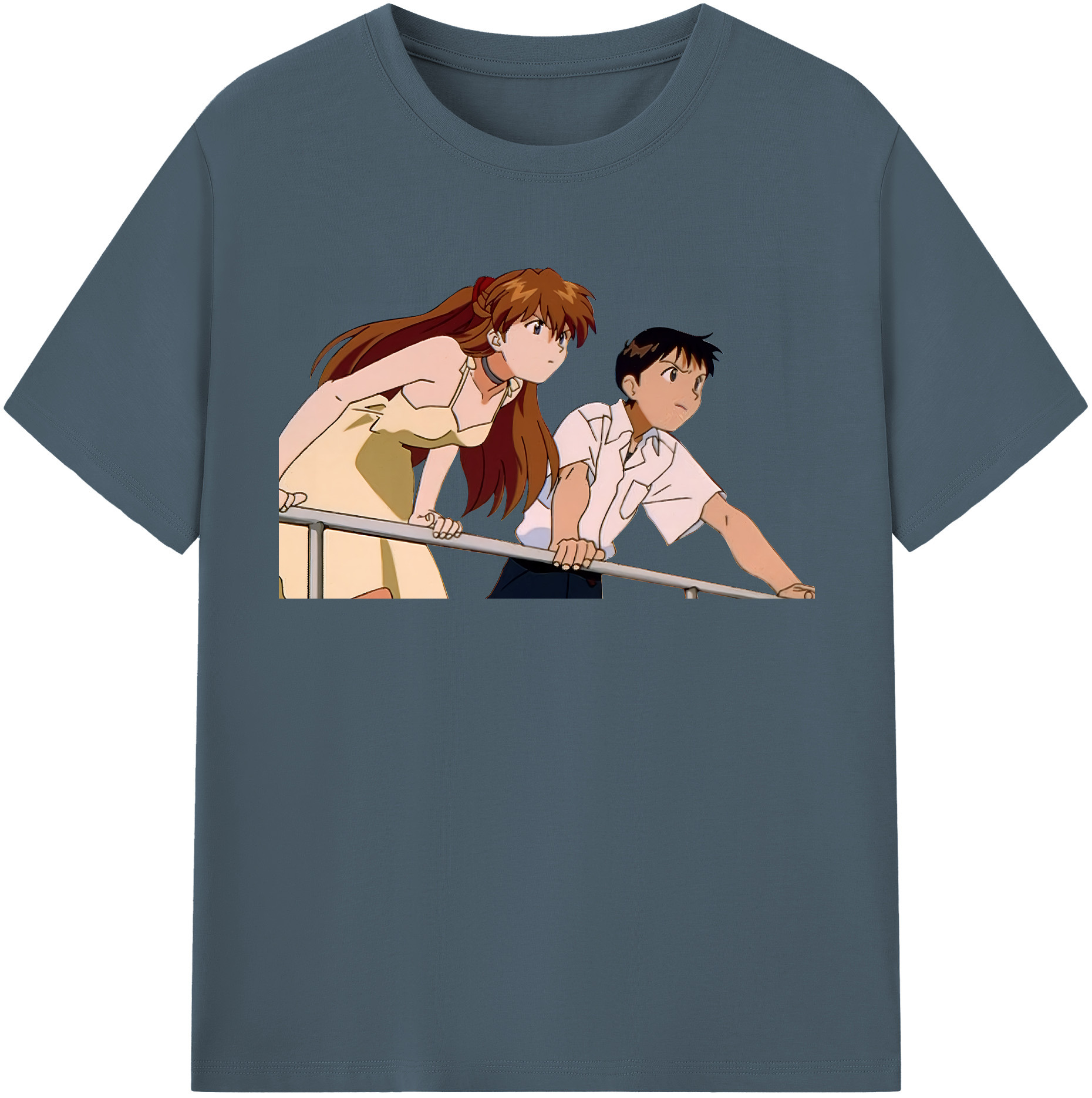（画像用） EVA 新世紀エヴァンゲリオン 綿100％半袖Tシャツ（フロントプリント）